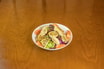 Salat mit Maultaschen